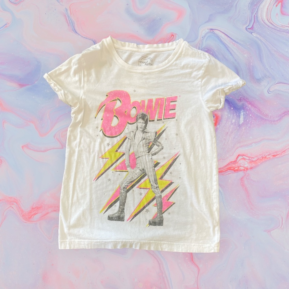 Woman’s David Bowie tee